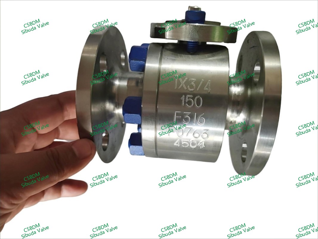 단조 플로팅 볼 밸브