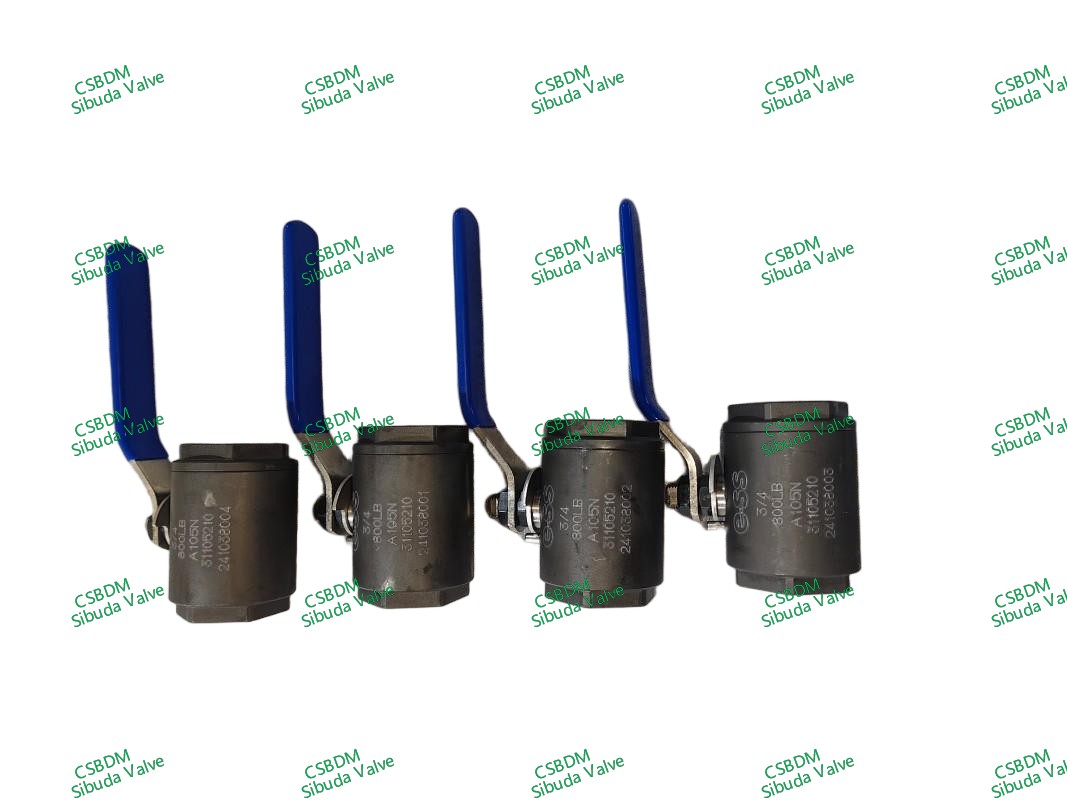 NPT/SW 끝 소형 볼 밸브